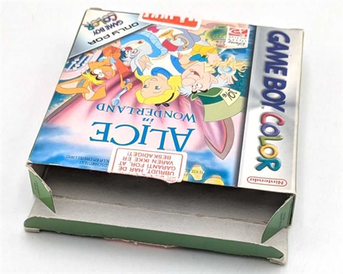 Alice in Wonderland - Komplet I Æske - GameBoy Color spil (B Grade) (Genbrug)